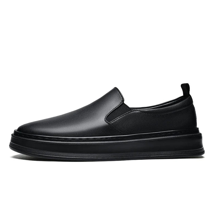 Leder Slipper Schuhe