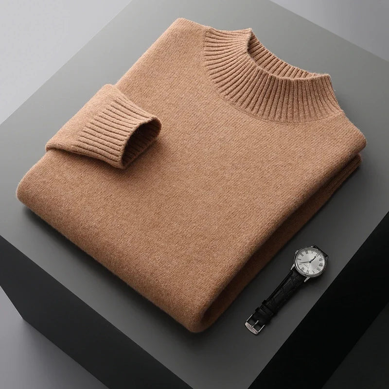 Doppelt dicker Kaschmirpullover