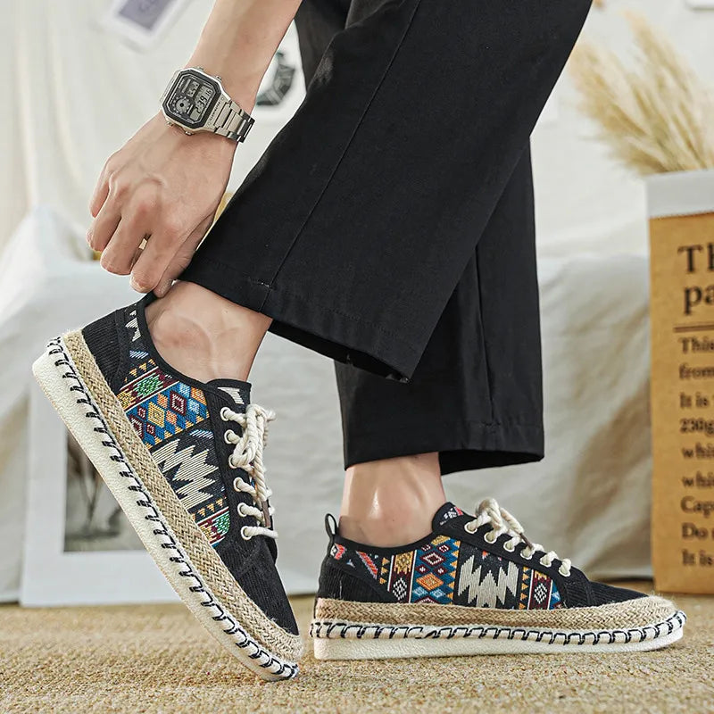 Elegante Canvas-Schuhe