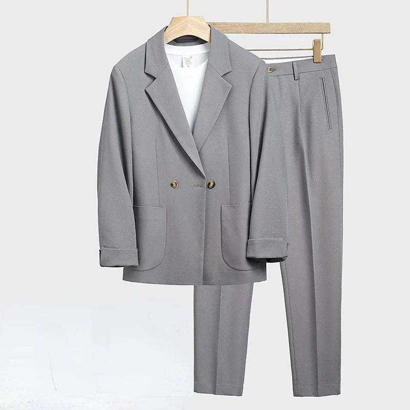 Elegantes Loose Fit Herren-Set