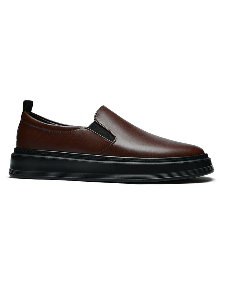 Leder Slipper Schuhe
