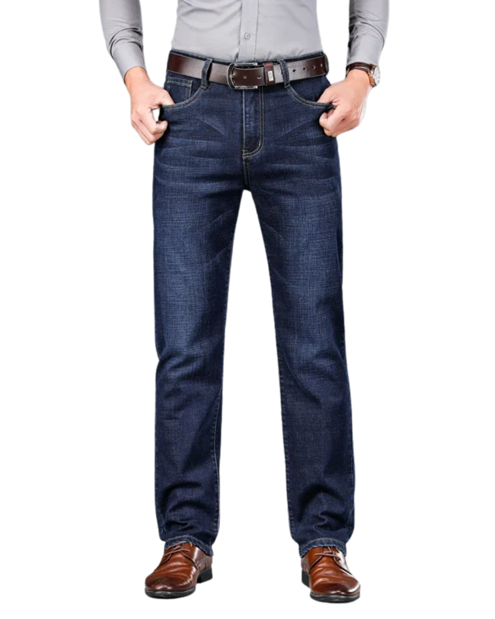 Givalli Klassische Denim-Jeans