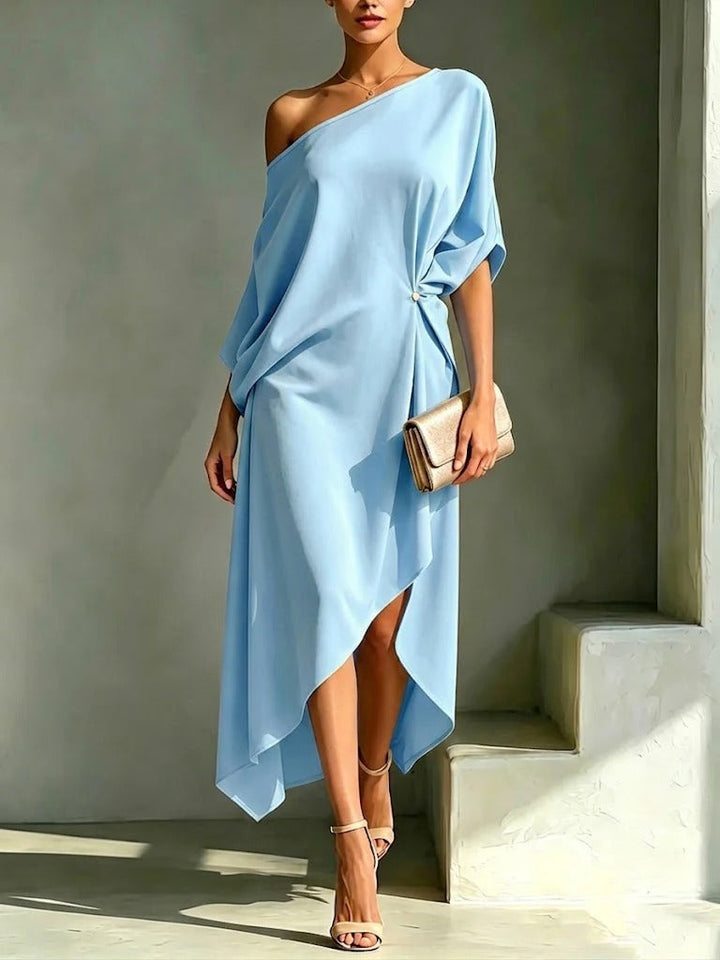 Clara | Elegantes asymmetrisches Kleid