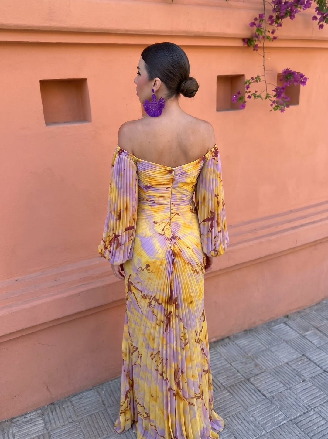 Ludovica | Maxikleid mit Blumenmuster