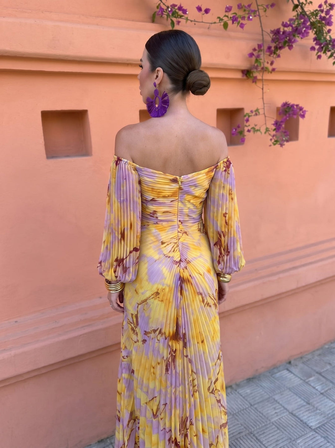Ludovica | Maxikleid mit Blumenmuster