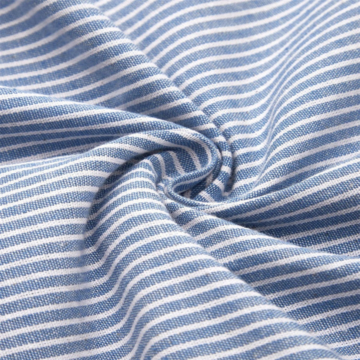 Victoria | Zeitlos gestreiftes Midi-Kleid