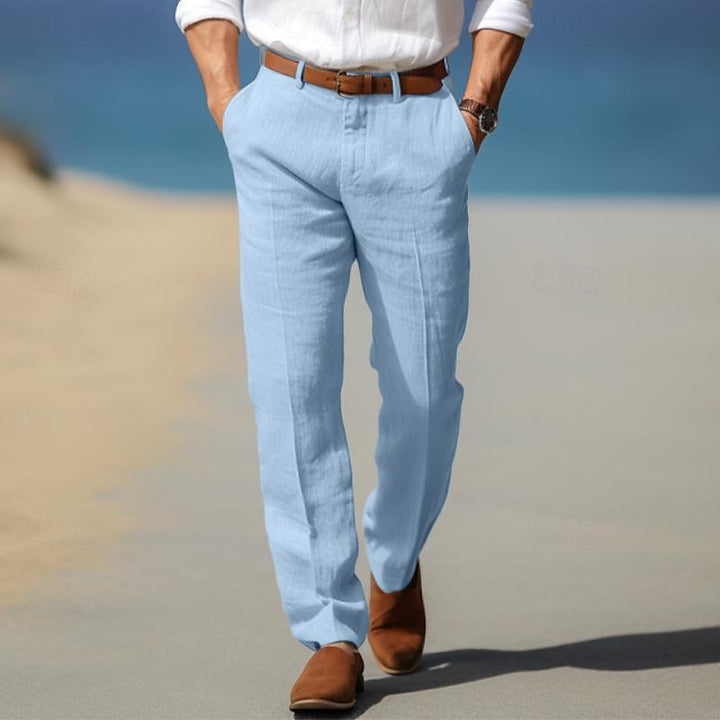Elegante Leinenhosen