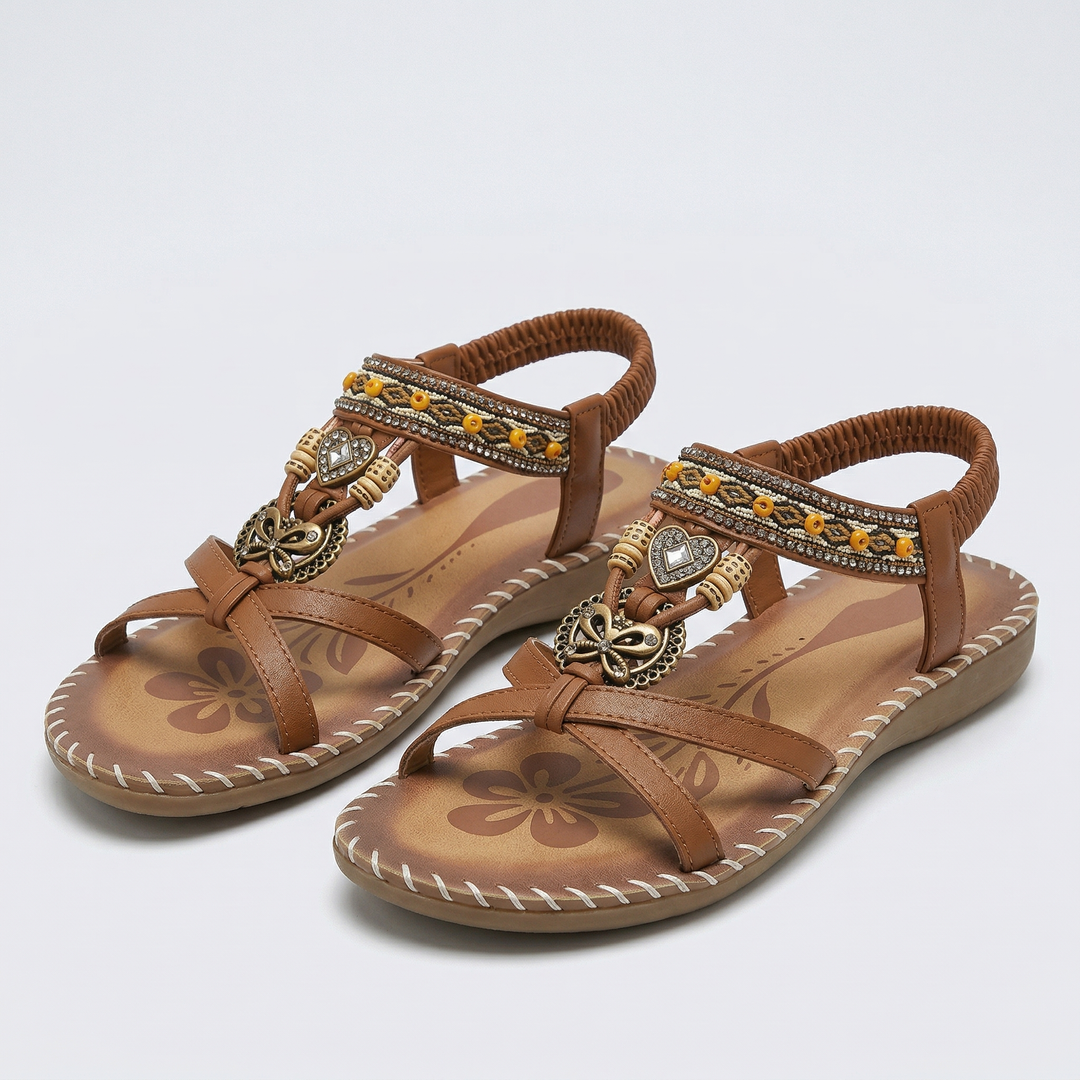 Nada – Orthopädische Sandalen im Ibiza-Stil für Komfort &amp; Eleganz