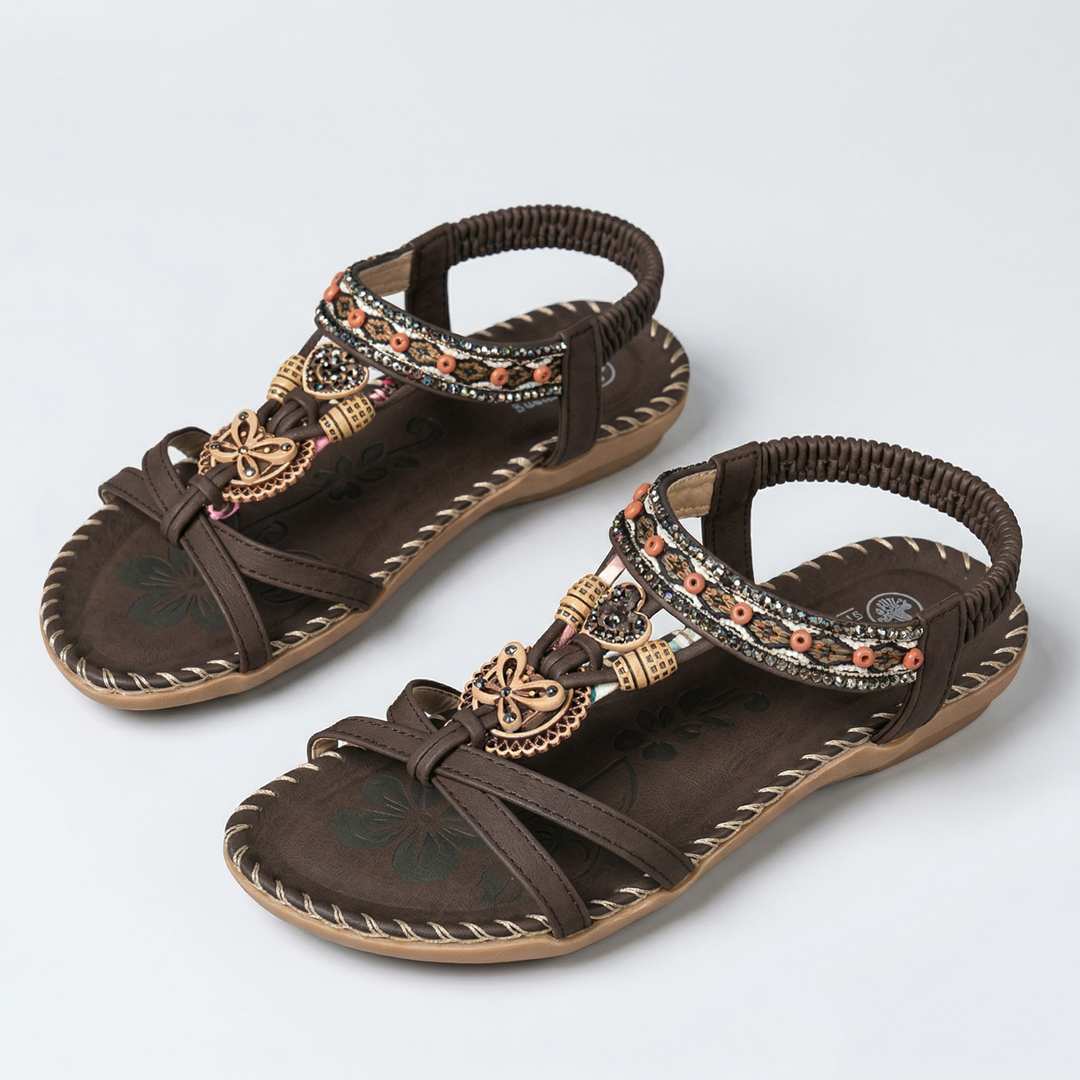 Nada – Orthopädische Sandalen im Ibiza-Stil für Komfort &amp; Eleganz