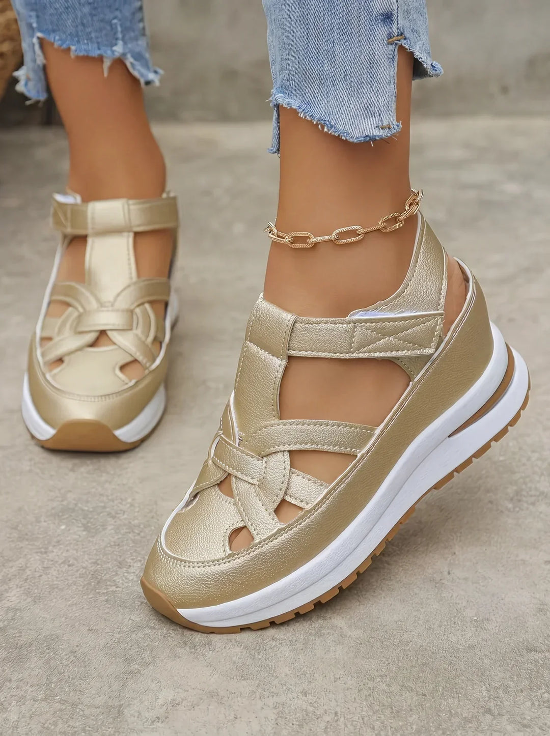Duna - Bequeme Wedgesandalen für Frauen