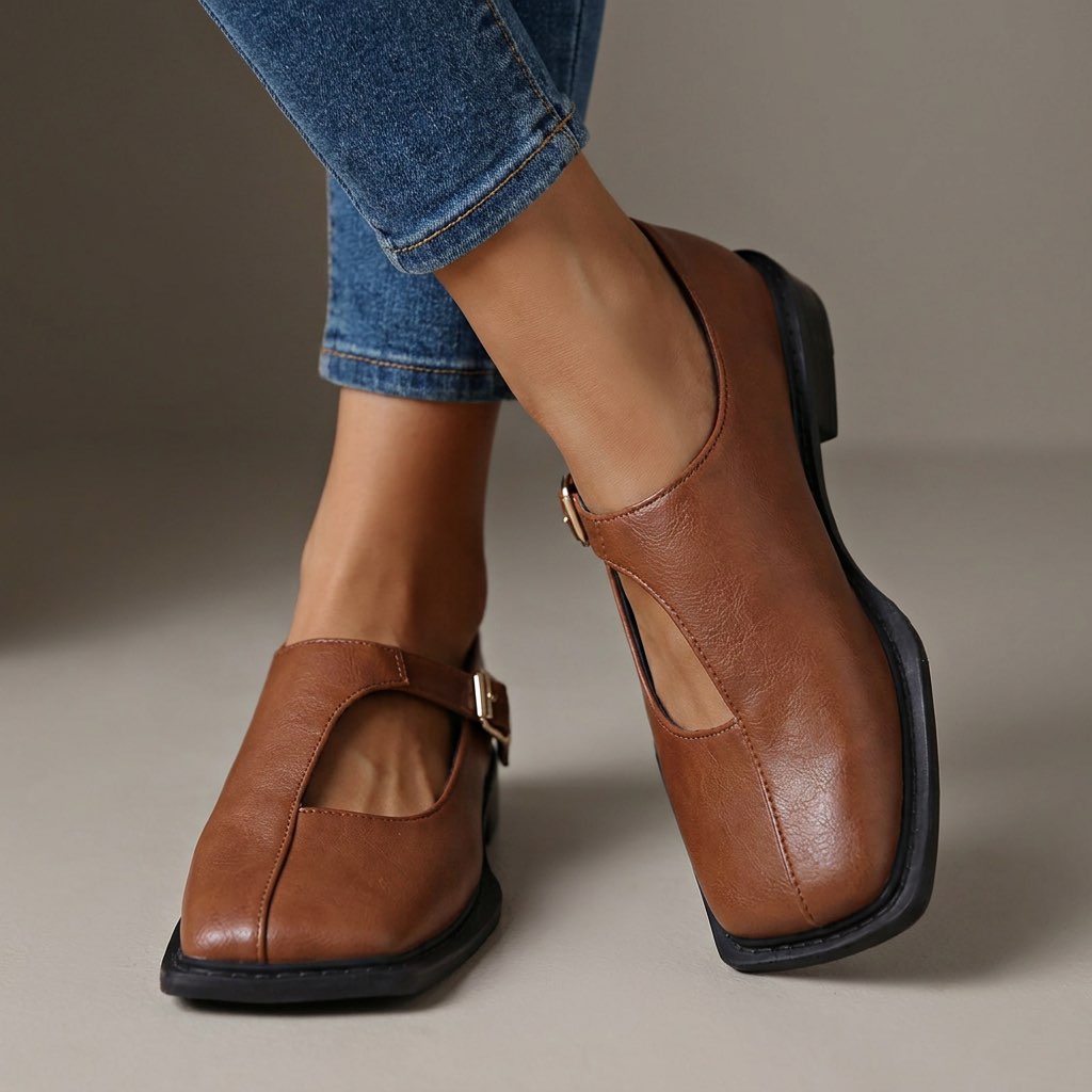 Rosalie | Komfort Leder Ballerinas