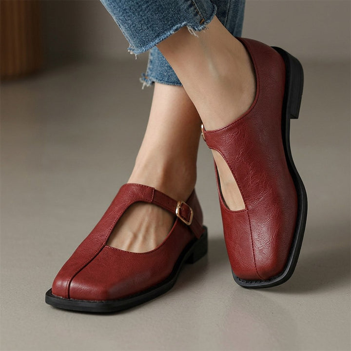 Rosalie | Komfort Leder Ballerinas