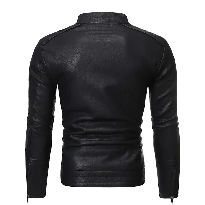 Elegante Lederjacke