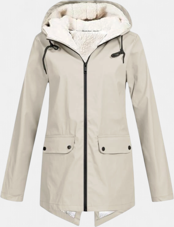 AMELIA | Weicher Fleece Zip Hoodie