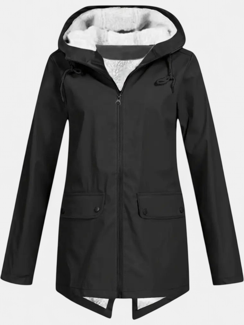 AMELIA | Weicher Fleece Zip Hoodie