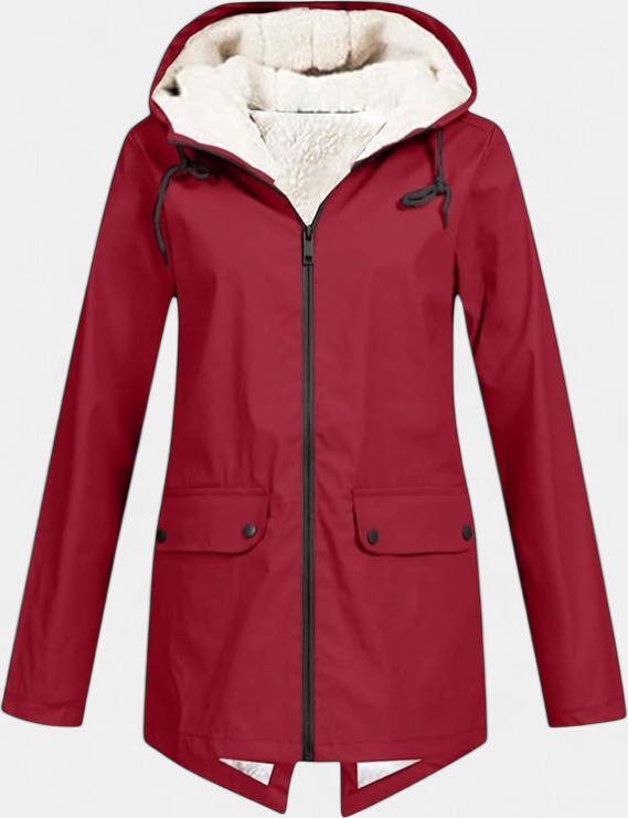 AMELIA | Weicher Fleece Zip Hoodie