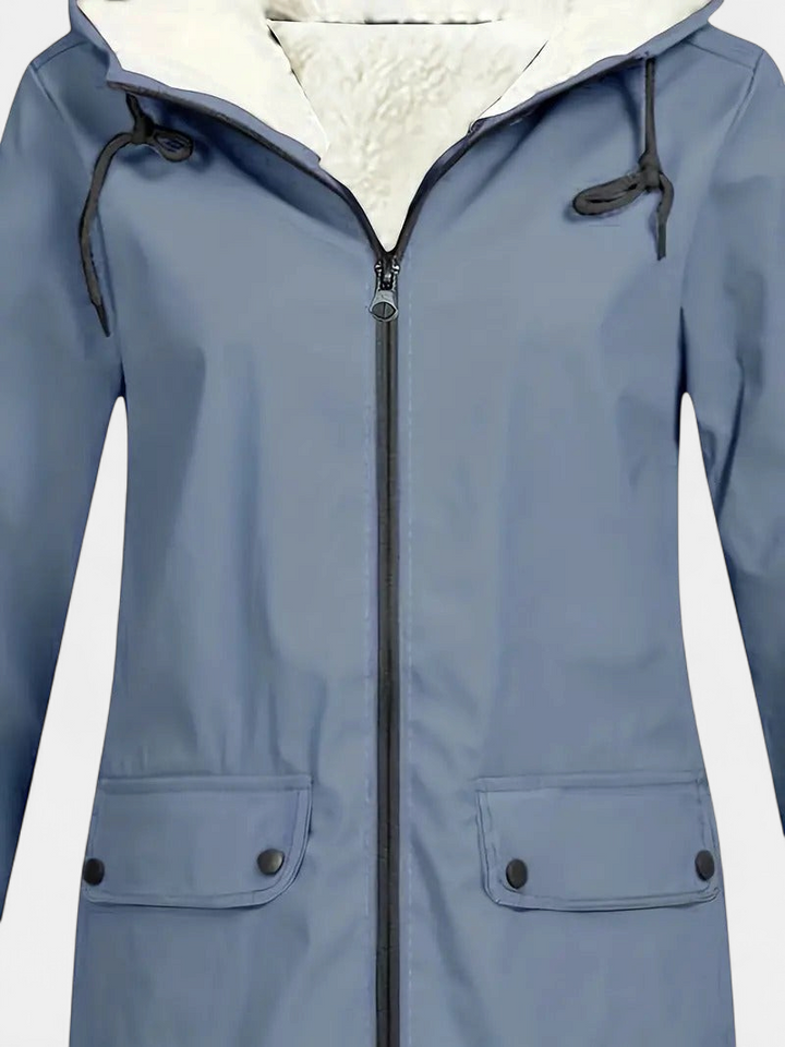 AMELIA | Weicher Fleece Zip Hoodie