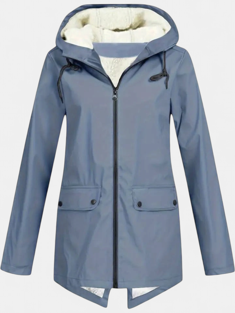 AMELIA | Weicher Fleece Zip Hoodie