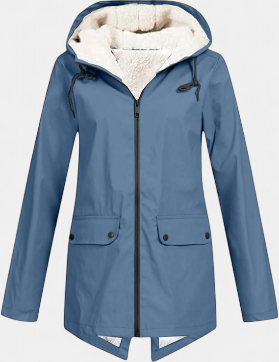 AMELIA | Weicher Fleece Zip Hoodie