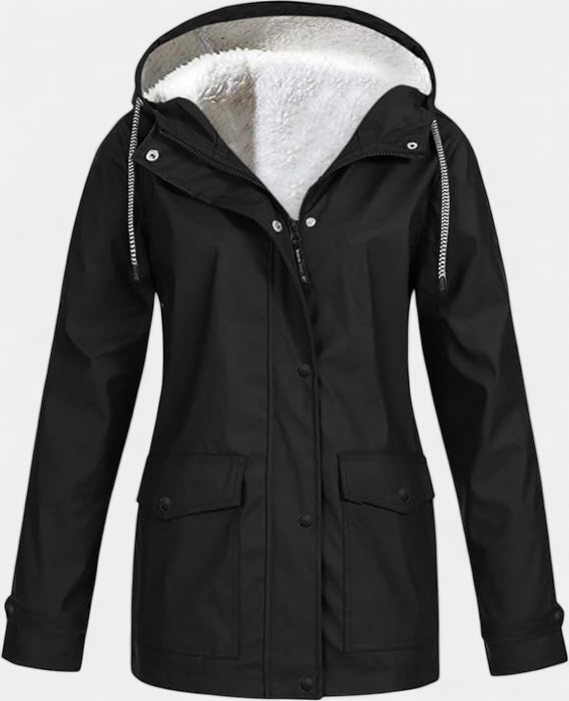 AMELIA | Weicher Fleece Zip Hoodie