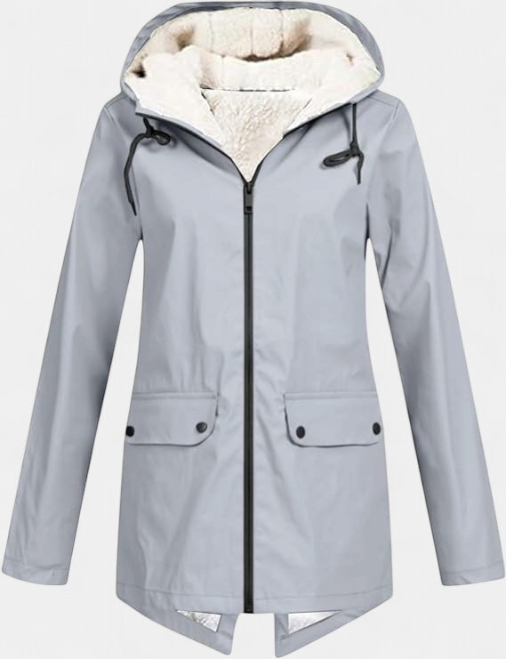 AMELIA | Weicher Fleece Zip Hoodie