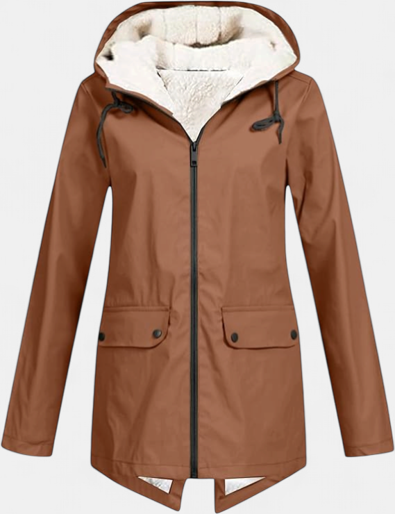 AMELIA | Weicher Fleece Zip Hoodie