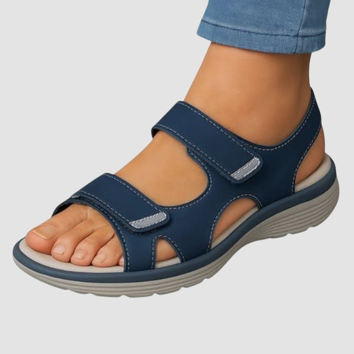 Sonja™ | Bequeme orthopädische Ledersandalen