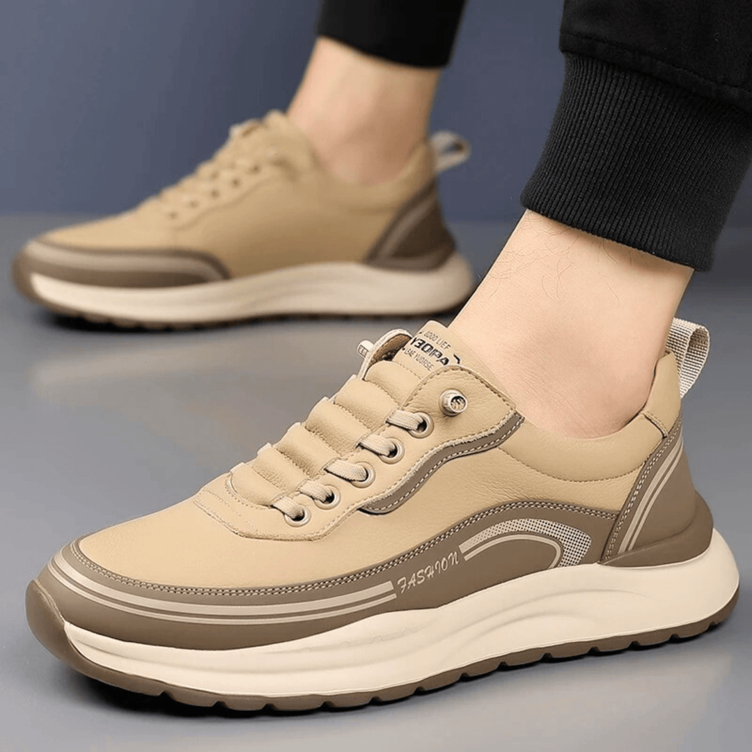 Lässige Lederschuhe